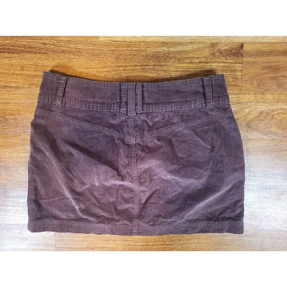 We The Free Joanie Womens Corduroy Brown Button Closure Size 27 Skirt - Picture 4 of 4